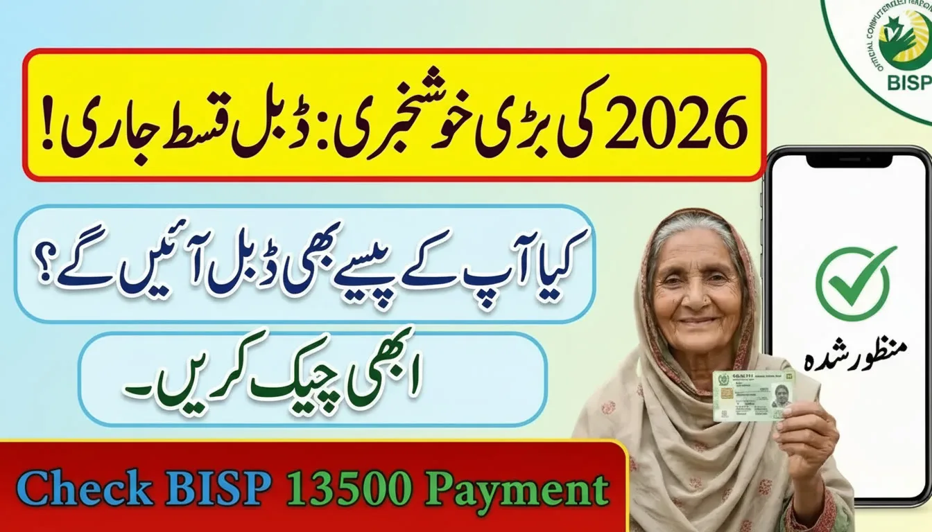 BISP Double Payment Confirmation – Check Your Eligibility Now